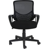 NuSparc Mid-back Mesh Task Chair, Fabric Seat, Mid Back, Black (NPRCH301MABK) Each
