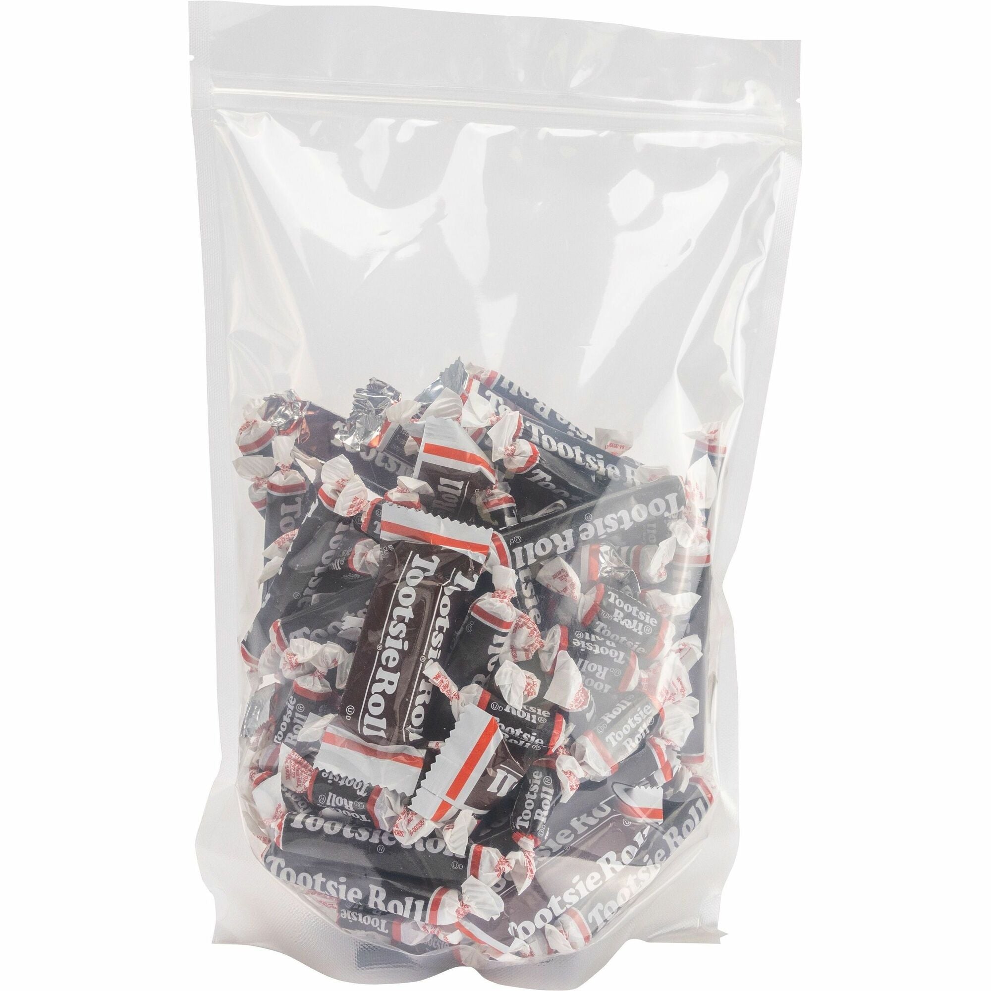 Penny Candy Tootsie Rolls - Chocolate - 2.50 lb - 1 Bag, image size:2000x2000