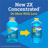 Pine-Sol Multi-Surface Cleaner Concentrate, 80 fl oz (2.5 quart), Sparkling Wave Scen, 3/Carton (CLO60609) Case of 3