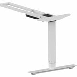 Lorell Sit-Stand 3rd-Leg Base, Silver Base, 275 lb Capacity, Height Adjustable, 45" Height x 51.60" Width x 26.40" Depth (LLR25931) Each