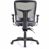 Lorell Executive Antimicrobial Mid-back Chair, Antimicrobial Vinyl Seat, Black Frame, Mid Back, 5-star Base, Black, Armrest (LLR86241) Each
