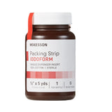 McKesson Wound Packing Strip Iodoform 1/2 Inch X 5 Yard Sterile Antiseptic (470441_BT) 1/BT