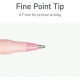 Pentonic Pentonic Frosted Barrel Ballpoint Pens, 0.7 mm Fine Pen Point, Assorted Ink, Frost Barrel, 10/Box (PNTPEN13088) Box of 10