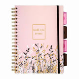 Pukka Pads Rochelle & Jess Notebook, 1.30" x 7.9" x 9.8", Gold Binding, Pink, Lilac, Black Cover, 3/Pack (PKP9447ROC) Pack of 3