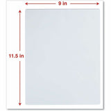 Universal Laminating Pouch, 8.50" x 11", 100/Pack (UNV84624) Pack of 100