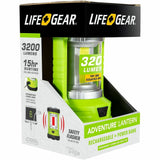 Life+Gear Adventure Lantern & Power Bank, 3200 lm Lumen (DCY413992) Each