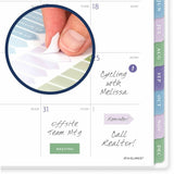 At-A-Glance Badge Floral Weekly/Monthly Planner, 13 Month, January 2026 to January 2027, 8 1/2" x 11" (AAG1722F905) Each