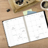 At-A-Glance Signature Lite Weekly Monthly Planner, 8½" x 11", 12-Month, Jan 2027-Dec 2027, Black (AAGYP905L05) Each