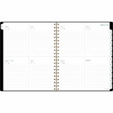 At-A-Glance Signature Lite Weekly Monthly Planner, 8½" x 11", 12-Month, Jan 2027-Dec 2027, Black (AAGYP905L05) Each