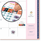At-A-Glance EttaVee Weekly/Monthly Planner, 12 Month, January 2026 to December 2026, 8 1/2" x 11" Sheet Size (AAGEV21905) Each