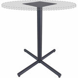 Lorell Hospitality/Conference X-Base, 45"x40.8", Black (LLR61643) Each