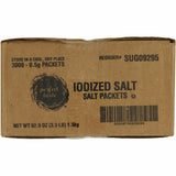 Sugar Foods Salt Packets, 0.02 oz, 3/Carton (SUG09295) Case of 3