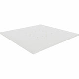 Lorell Hospitality/Conference Tabletop, 0.1" Edge, 42" x 42"x1", Band Edge, White (LLR99879) Each