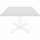 Lorell Hospitality/Conference Tabletop, 0.1" Edge, 42" x 42"x1", Band Edge, White (LLR99879) Each