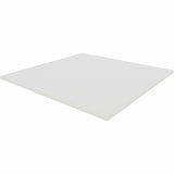 Lorell Hospitality/Conference Tabletop, 0.1" Edge, 42" x 42"x1", Band Edge, White (LLR99879) Each