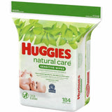 Huggies Natural Care Sensitive Baby Wipes, 184/Pack (KCC31816PK) Pack of 184