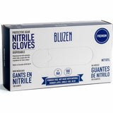 BLUZEN Extra-Strength Nitrile Gloves, 4 mil Thickness, Medium Size, Blue, 100/Box, 10/Carton (RMLNIT103MCT) Case of 1000