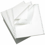 Domtar Continuous Paper, 9 1/2" x 11", 20 lb Basis Weight, 2700 Sheets, White, 2700/Carton (DMR951027) Case of 2700