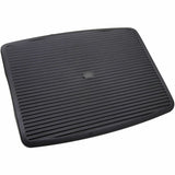 Lorell Ergonomic Rocking Footrest, Black, Plastic (LLR62870) Each