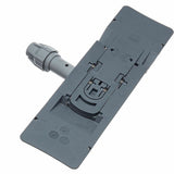 Unger EZ Flat Mop Holders, Pivot, Gray, Plastic (UNGSM40G) Each