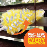 Swiffer Unscented Duster Kit, Fiber Bristle, 36" Handle Length, Yellow, 4/Carton (PGC89114) Case of 4