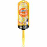 Swiffer Unscented Duster Kit, Fiber Bristle, 36" Handle Length, Yellow, 4/Carton (PGC89114) Case of 4