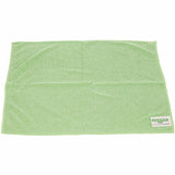 Unger MicroWipe 2000 Medium-Duty Microfiber Cloth, Green, 10/Carton (UNGMB400) Case of 10