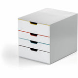 DURABLE Varicolor Mix 4, White/Multicolor, 11.50" x 11.02" x 14.02" (DBL762427) Each