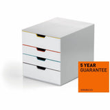 DURABLE Varicolor Mix 4, White/Multicolor, 11.50" x 11.02" x 14.02" (DBL762427) Each
