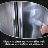 CLR Stainless Steel Cleaner, 12 fl oz, 6/Carton (JELCSS12) Case of 6