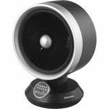 ESM Desk Fan & Heater Combo, 2 x Heat Settings, Black (ESMKM60079BK) Each