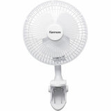 ESM 6" Clip-On Fan, 2 Speed, Clip-on, White (ESMKM60032WH) Each