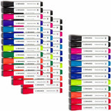 U Brands Dry Erase Marker, Assorted Ink, Dry, White Barrel, 48/Pack (UBR2924U0104) Pack of 48