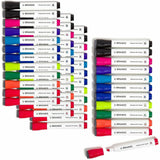 U Brands Dry Erase Marker, Assorted Ink, Dry, White Barrel, 48/Pack (UBR2924U0104) Pack of 48