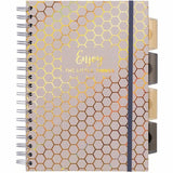 Pukka Pads Haze Notebook, Clear Poly, Transparent Cardboard Cover, Twin Wirebound, 100 Sheets, 200 Pages, 3/Pack (PKP9975ASTHZE) Pack of 3