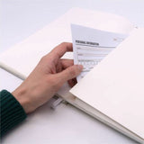 Pukka Pads Signature Notebook, Letter, 8½" x 11", Oatmeal Vegan Leather Cover, 1 Subject(s), 96 Sheets, 192 Pages (PKP9943SIG) Each