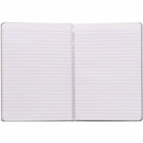 Pukka Pads Signature Notebook, 5 7/64" x 8 1/5", Oatmeal Vegan Leather Cover, 1 Subject(s), 96 Sheets, 192 Pages, A5 (PKP9941SIG) Each