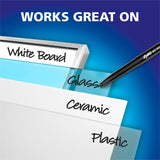 Sanford Expo Wet-Erase Markers, Fine Marker Point, Assorted Ink, 4/Pack (SAN2211318) Pack of 4