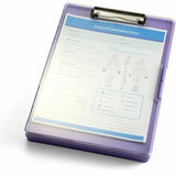 Officemate Clipboard Storage Boxes, Purple, Storage for Document, Paper, Plastic (OIC83396) Each
