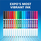 Expo Low-Odor Dry Erase Markers, Assorted Ink/, Erasable, 4/Pack (SAN2138430A) Pack of 4