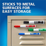 Sharpie Eraser Cap Fine Magnetic Dry Erase Markers, Assorted, 8/Pack (SAN1944748A) Pack of 8
