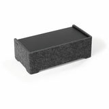 DURABLE Monitor Stand EFFECT, 22.05 lb Load Capacity, 6.30" x 19.69", Desk, Table, Metal, Felt, Charcoal (DBL508158) Each