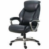 Lorell Kyros High-Back Executive Chair, Black Seat Color, Black Back Color (LLR63290) Each