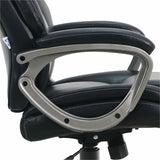 Lorell Kyros High-Back Executive Chair, Black Seat Color, Black Back Color (LLR63290) Each