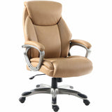 Lorell Kyros High-Back Executive Chair, Caramel Seat Color, Caramel Back Color (LLR63292) Each