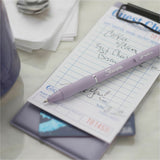Sharpie S-Gel Fashion Barrel Gel Pen, Retractable, Medium 0.7 mm, Black Ink, Violet Barrel, 4/Pack (SAN2195670) Pack of 4