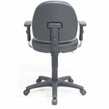 Lorell Millenia Series Pneumatic Adjustable Task Chair, Black (LLR80014) Each