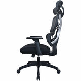 Lorell Xavier Mesh High-Back Chair with Articulating Lumbar, Black (LLR84397) Each