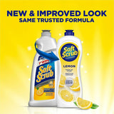 Soft Scrub Total Bath/Kitchen Cleanser, 24 fl oz (0.8 quart), Fresh, Lemon Scent (DIA07224EA) Each