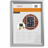 Deflecto Wall Mount Snap Frame, 19.13" x 25.25" Frame Size, Holds 18" x 24" Insert (DEF690003S) Each